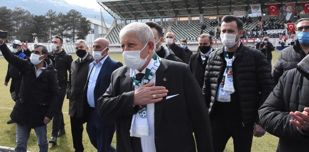 Başkan Sarı&rsquo;dan Amasyaspor&rsquo;a 3. Lig yolunda tam destek