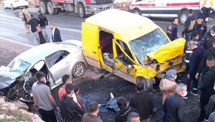 Şırnak'ta trafik kazası: 4 ölü, 3 yaralı