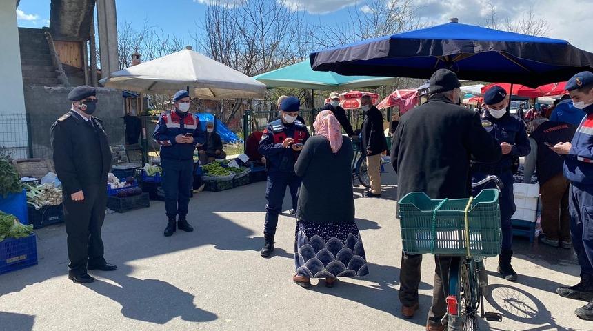 Pazar yerinde ‘HES kodu’ denetimi