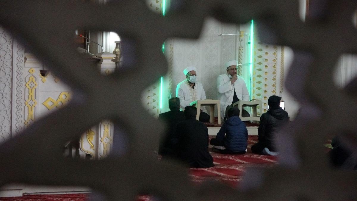 Y&uuml;ksekova&rsquo;da Berat Kandili idrak edildi