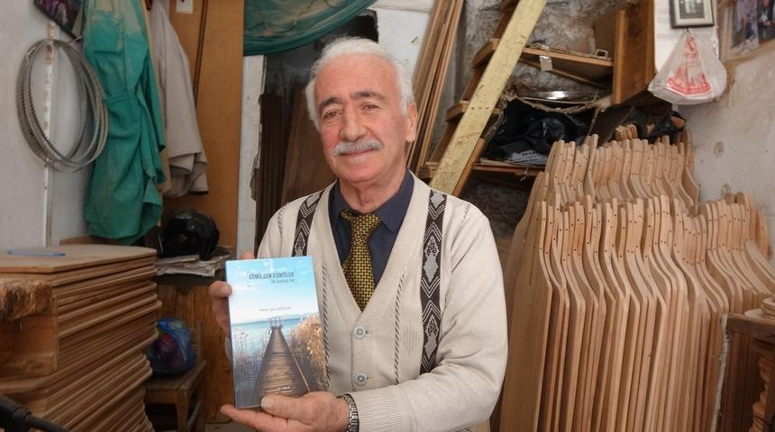 Sandık&ccedil;ı d&uuml;kkanından ilham alıp yazdığı şiirleri kitapta topladı