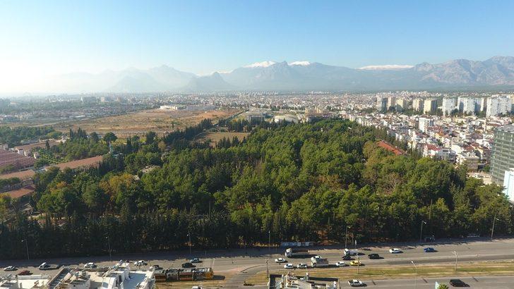 Şehrin merkezine 332 dönüm yeşil alan G4