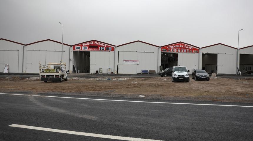 Enkazcılar Esnafı Yeni Sitelerine Taşındı