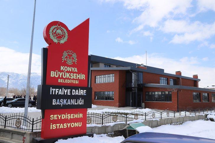 Seydişehir İtfaiye Merkezi açıldı G3