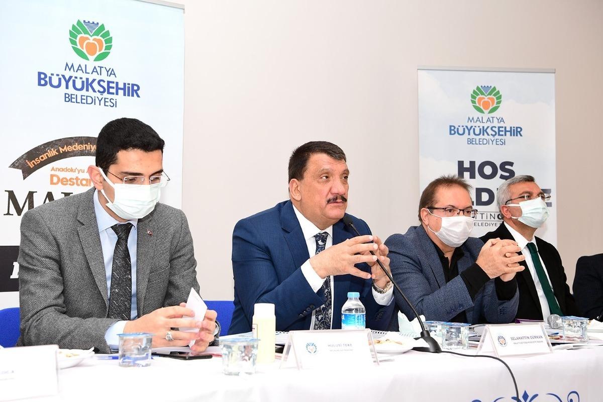 İl&ccedil;e koordinasyon toplantılarına Ak&ccedil;adağ&rsquo;da devam edildi