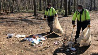 Belgrad Ormanı'nda utandıran görüntü! Binlerce araçla geldiler