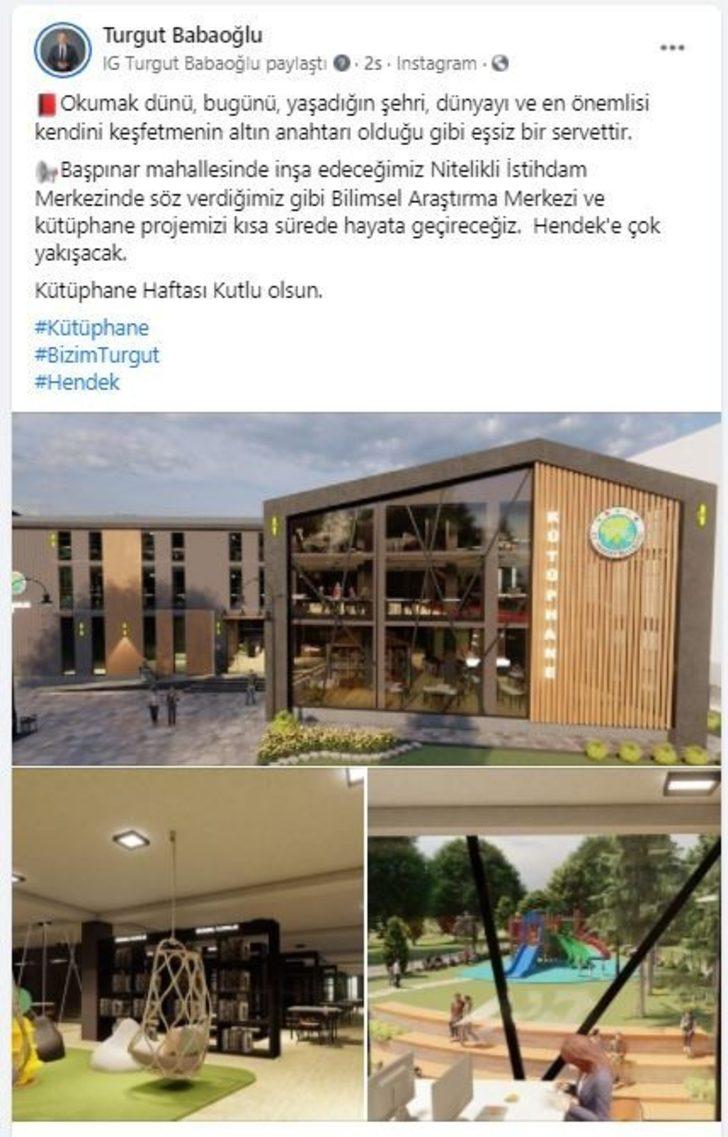 Başkan Babaoğlu: “Kütüphane ve Bilimsel Araştırma Merkezi Hendek’e çok yakışacak” G5