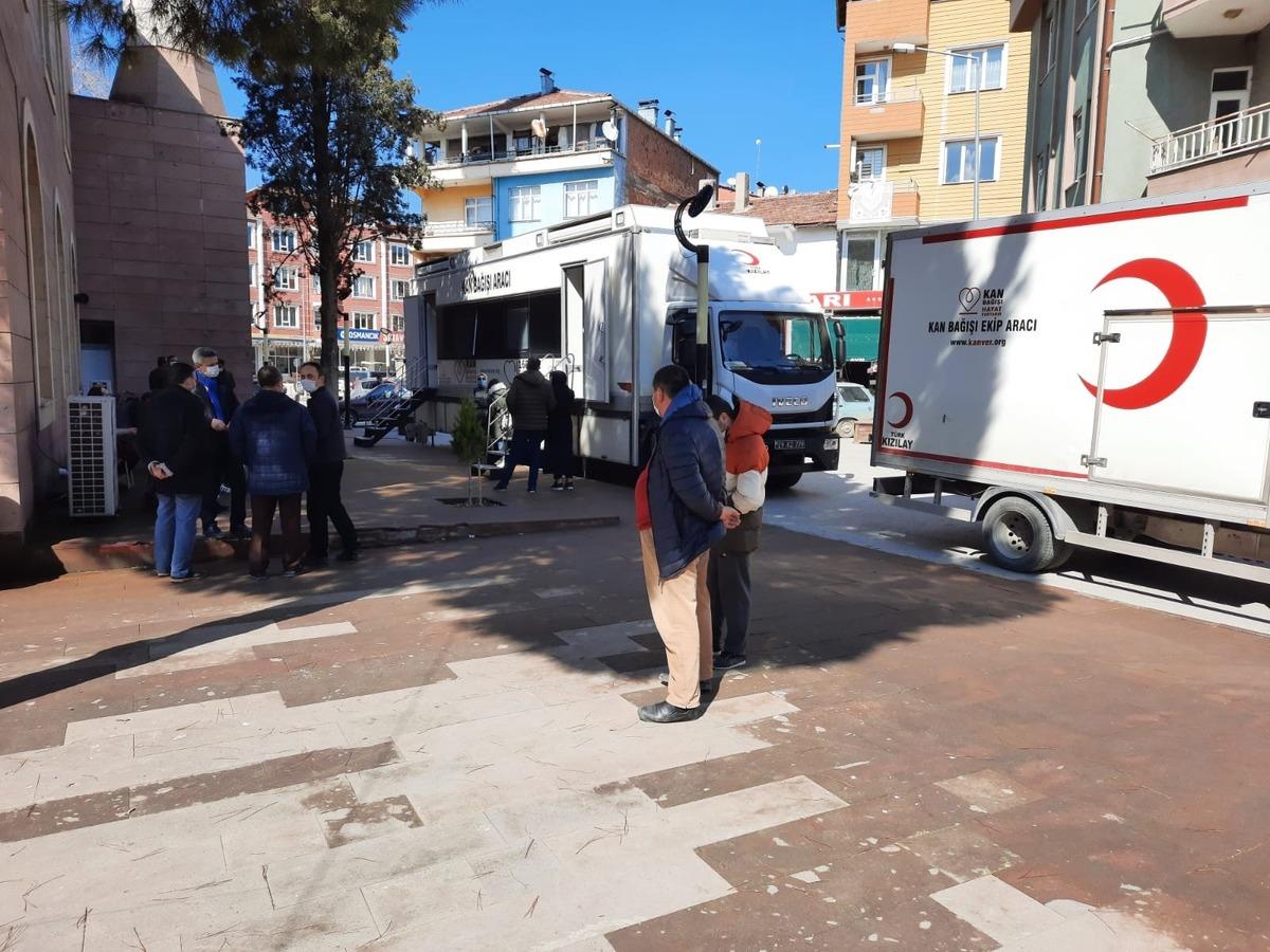 Osmancık&rsquo;ta 130 &uuml;nite kan bağışı yapıldı