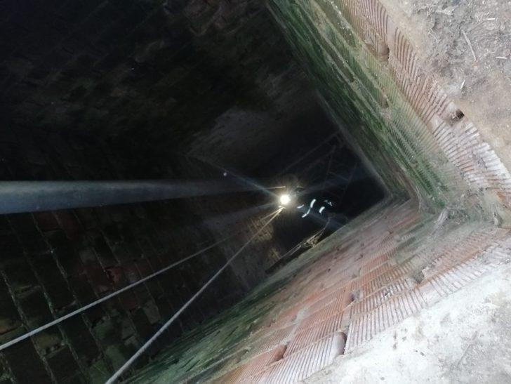 Su kuyusuna düşen çocuğu itfaiye kurtardı G1