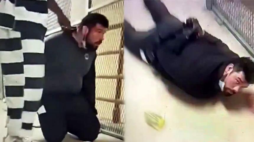 ABD'de cezaevinde isyan! Gardiyanı rehin alan mahkum &ouml;ld&uuml;r&uuml;ld&uuml;