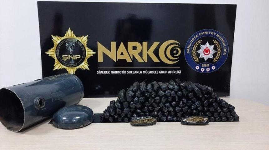Siverek&rsquo;te 11 kilo esrar maddesi ele ge&ccedil;irildi