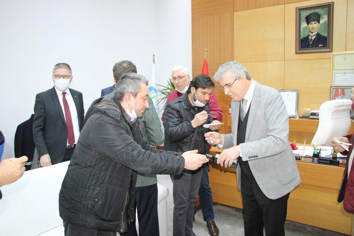 Başkan Yüce SGB üyelerini ağırladı G2