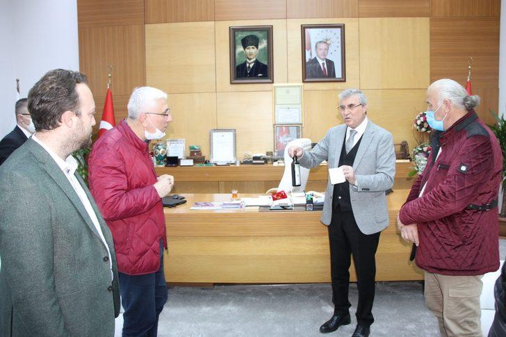 Başkan Yüce SGB üyelerini ağırladı G4