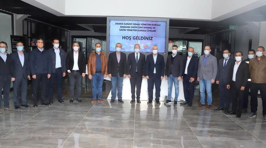 ADASO yönetiminden Model Fabrikada inceleme