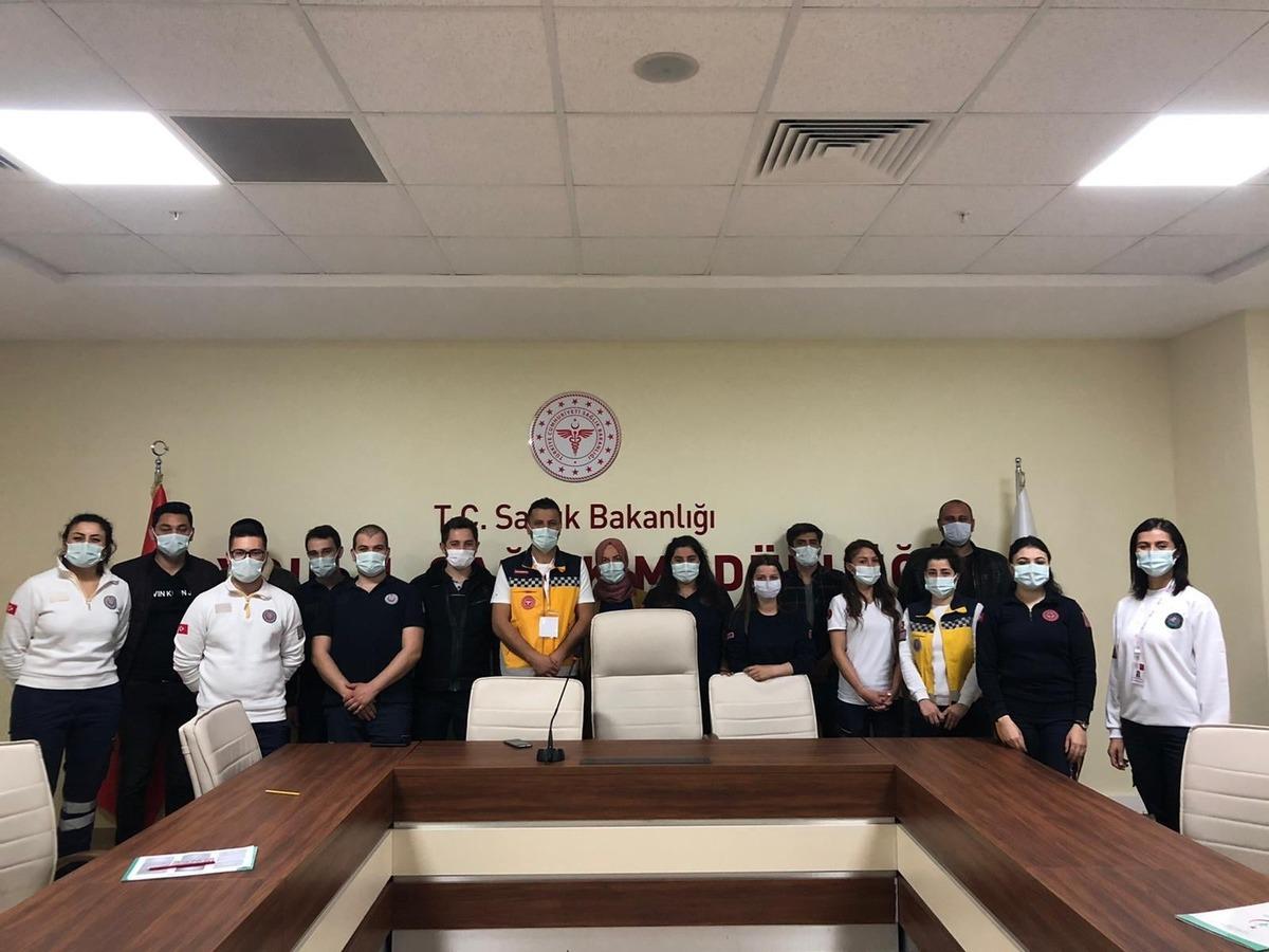 Acil sağlık personeline &rsquo;Erişkin İleri Derece Yaşam Desteği&rsquo; eğitimi verildi