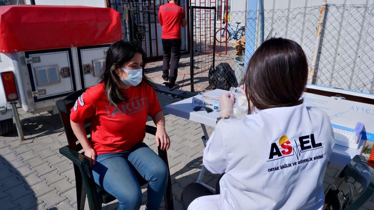 AKUT g&ouml;n&uuml;ll&uuml;lerine sağlık taraması yapıldı