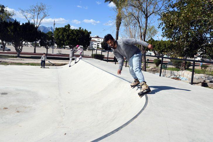 Skate Park’a gençlerden yoğun ilgi G3