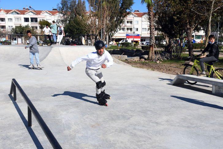 Skate Park’a gençlerden yoğun ilgi G4