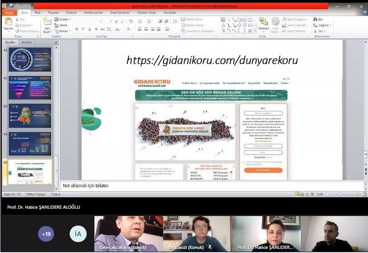 “Günümüzde Gıda Mühendisliği ve girişimcilik” konulu konferans düzenlendi G3