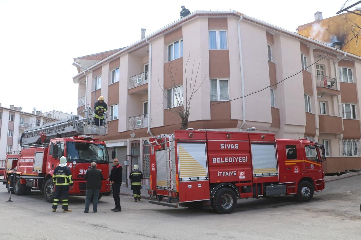 Baca yangını paniğe neden oldu