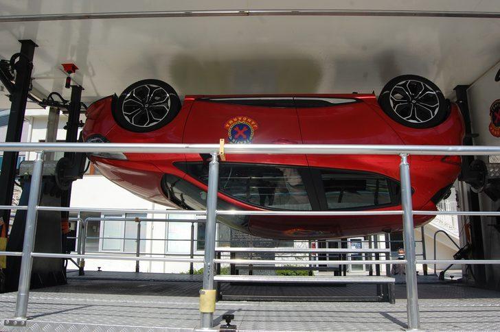 Jandarmadan çocuklara simülasyonlu trafik eğitimi G5