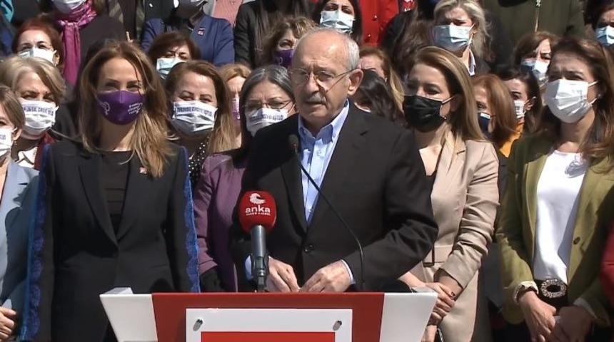 Kemal Kılıçdaroğlu'ndan 'İstanbul Sözleşmesi' mesajı