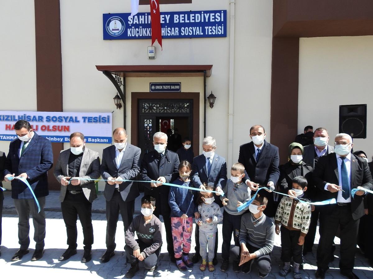 Şahinbey&rsquo;den bir tesis de K&uuml;&ccedil;&uuml;kkızılhisar Mahallesine