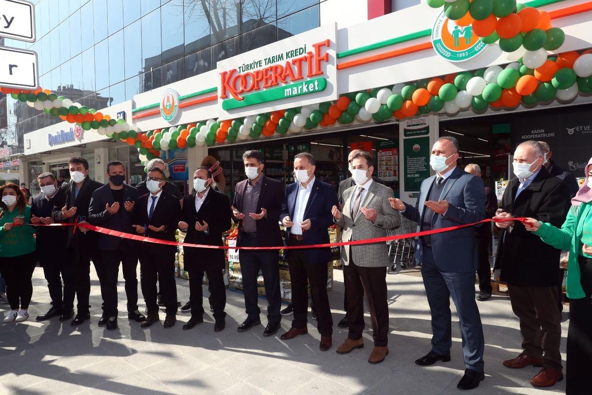 Bağcılar&rsquo;da ikinci Tarım Kredi Kooperatif Marketi a&ccedil;ıldı