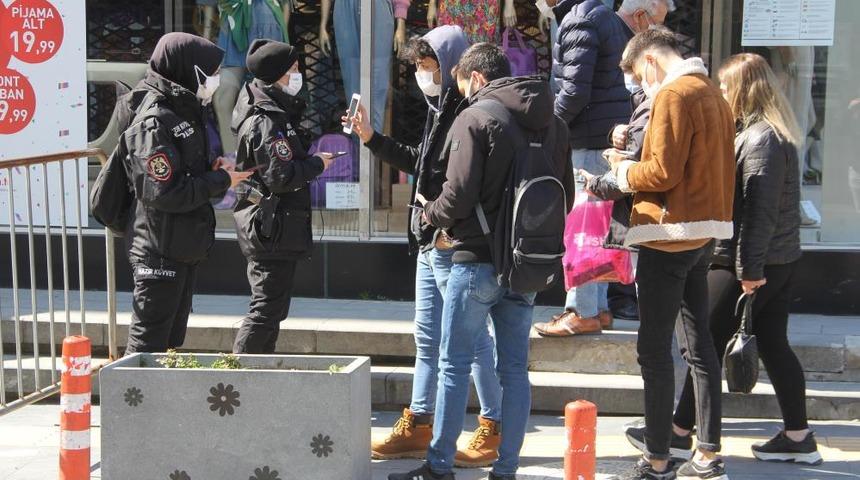 Koronavirüsün pik yaptığı Samsun'a polis takviyesi