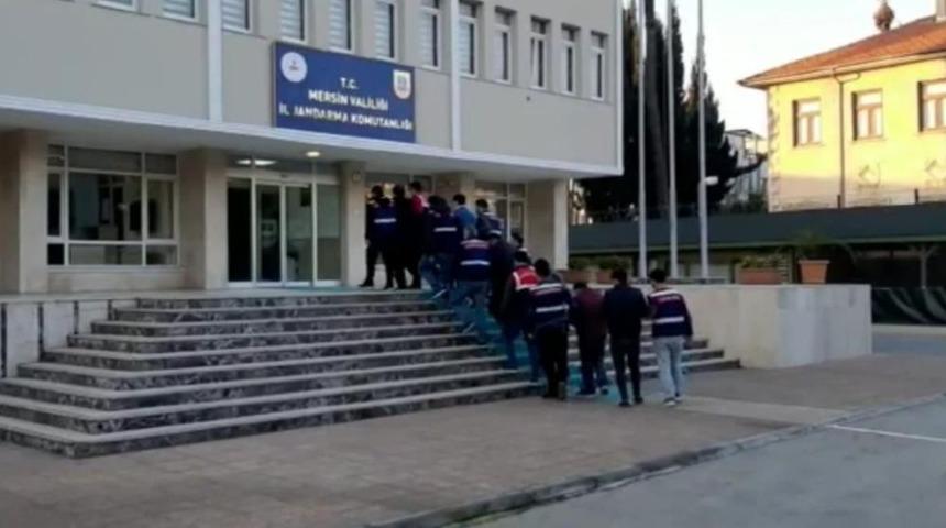 Mersin&rsquo;de PKK/KCK operasyonuna 7 tutuklama