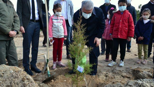 Ahi Çocuk Projesi Kapsamında Fidan Dikildi