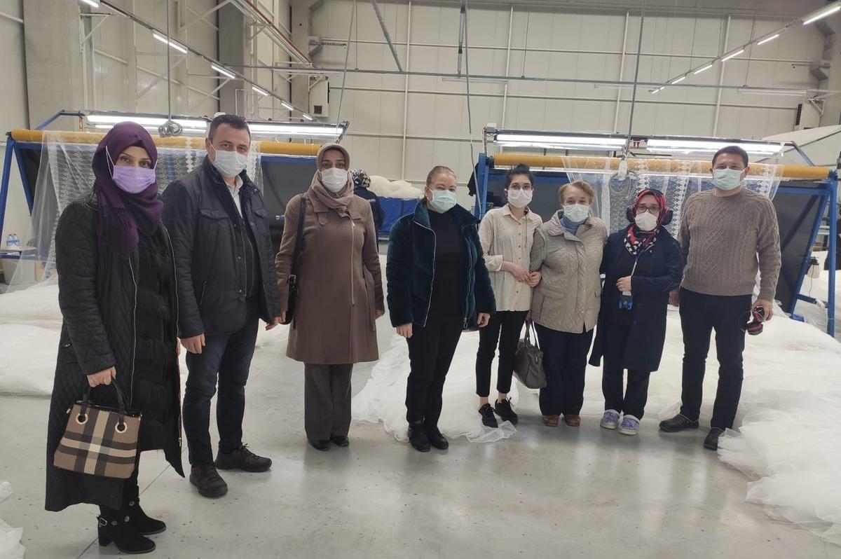 İstihdam edilmiş &ouml;ğrencileri ziyaret ettiler