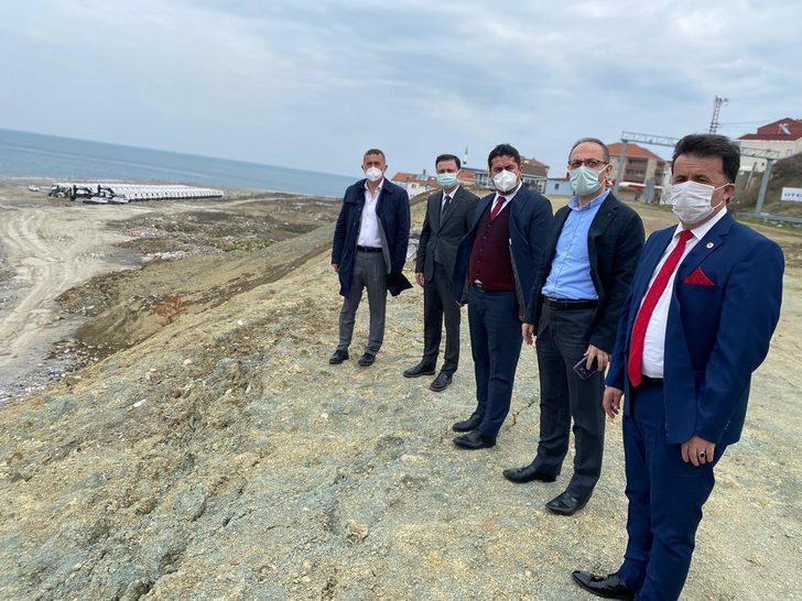 Türkeli sahil yolu çalışmalarında ilk kazma vuruluyor G1