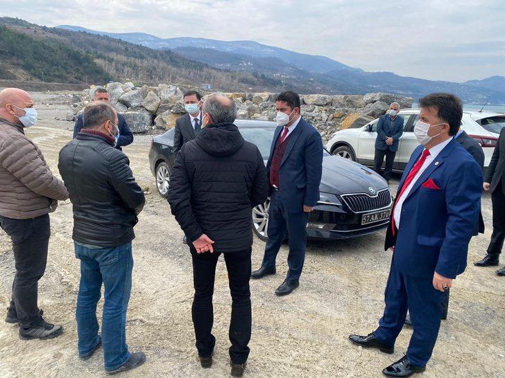 Türkeli sahil yolu çalışmalarında ilk kazma vuruluyor G3