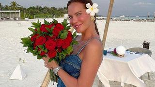 Ebru Şallı'dan Maldivler tatilinden yeni paylaşımlar!