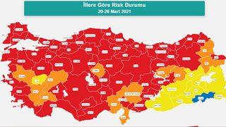 Fahrettin Koca açıkladı | İllere göre risk durumları neler? İşte güncel risk haritası…