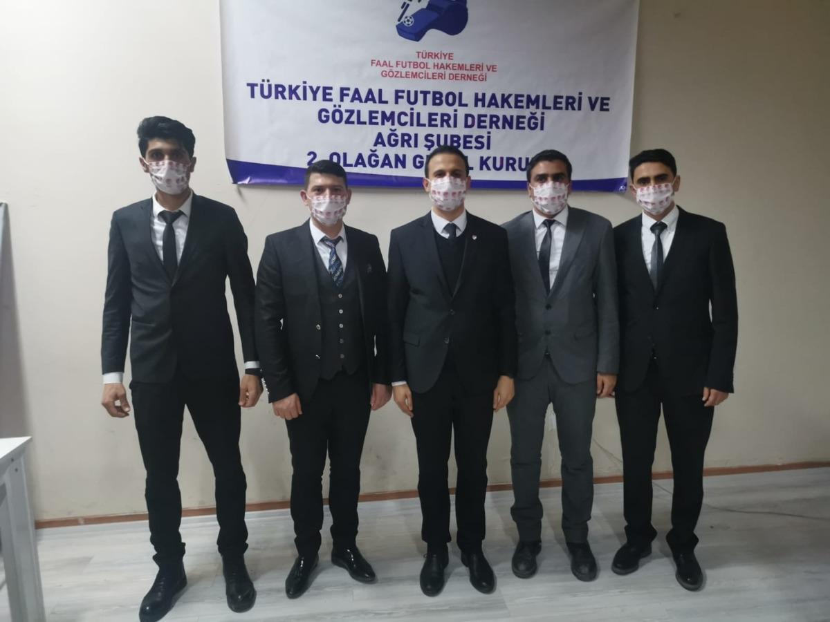 TFFHGD Ağrı şubesi g&uuml;ven tazeledi