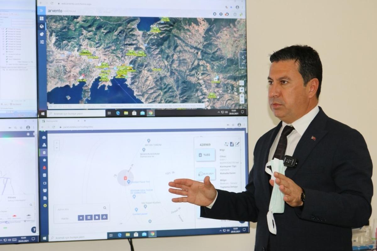 Bodrum Belediyesi&rsquo;nden akıllı atık toplama sistemi