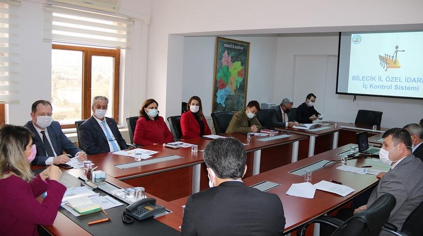 İç kontrol toplantısı yapıldı