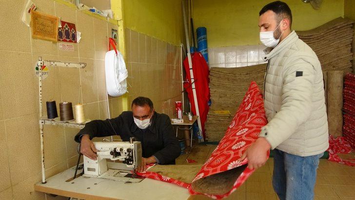 Muşlu baba-oğul 29 yıldır keçecilik mesleğini sürdürüyor G1