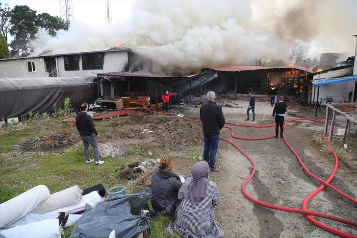 GÜNCELLEME - Ordu'da mobilya atölyesinde çıkan yangın kontrol altına alındı G2