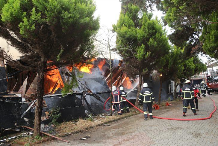 GÜNCELLEME - Ordu'da mobilya atölyesinde çıkan yangın kontrol altına alındı G3