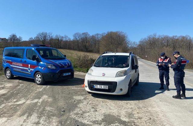 19 Mayıs jandarma ekiplerinden sıkı denetim