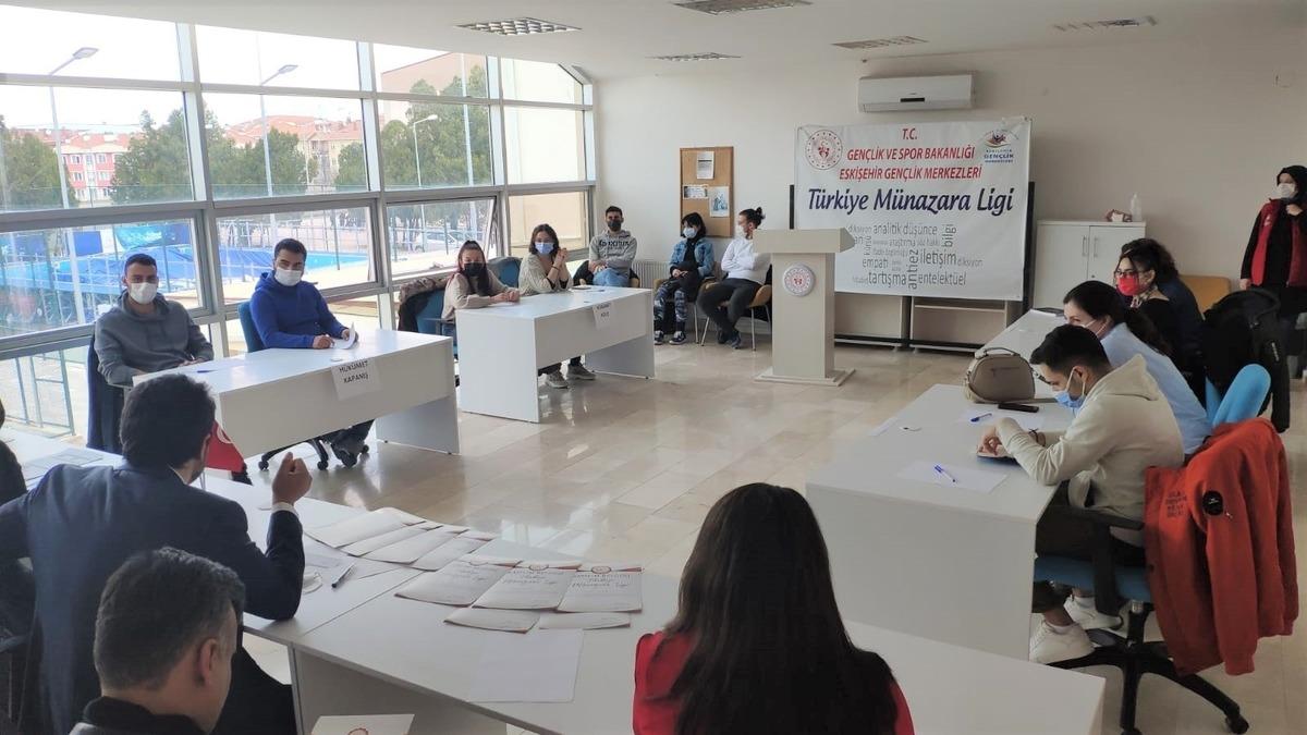 Eskişehir Gen&ccedil;lik Hizmetleri, M&uuml;nazara Ligi İl Finalini ger&ccedil;ekleştirdi
