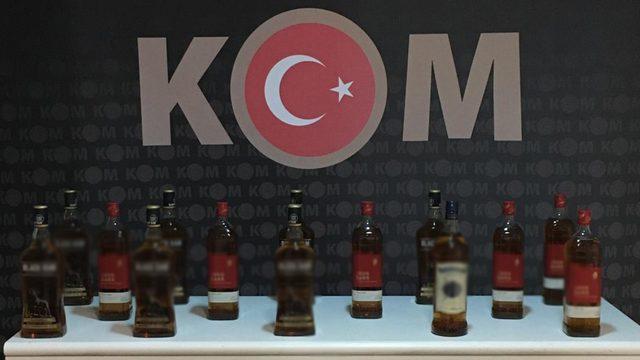Kırıkkale’de kaçak alkol ve sigara ele geçirildi