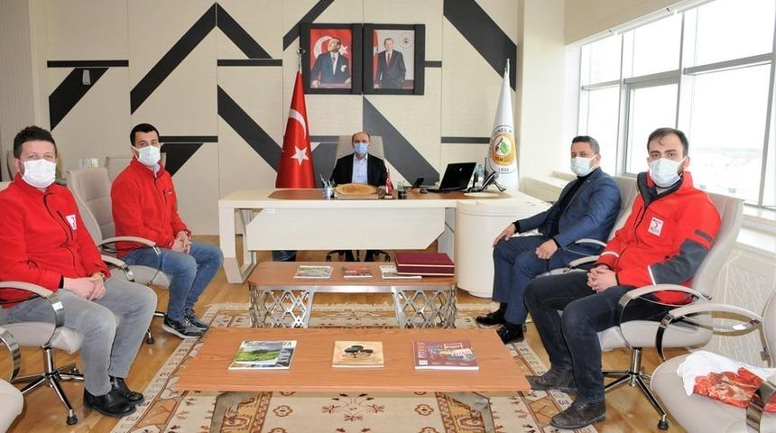 M&uuml;d&uuml;r Keskin&rsquo;den Kızılay&rsquo;a teşekk&uuml;r