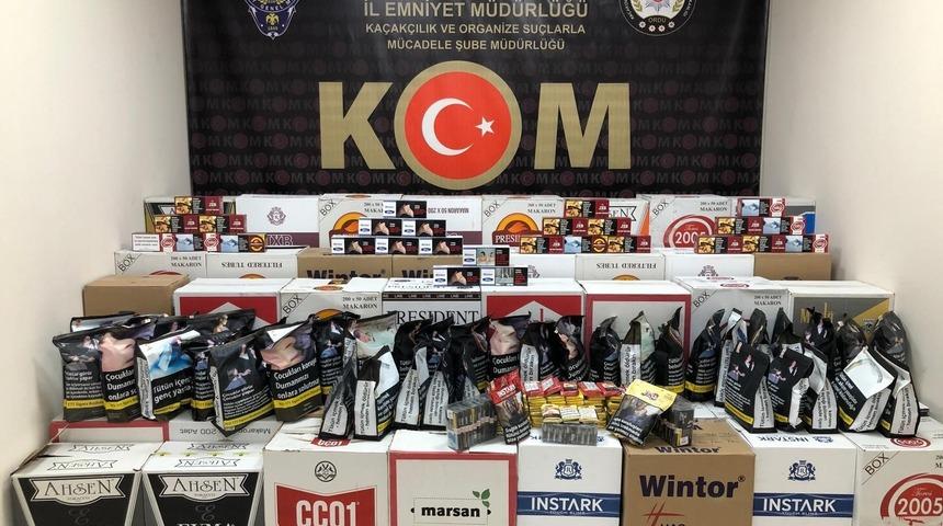 Ordu&rsquo;da ka&ccedil;ak t&uuml;t&uuml;n operasyonu