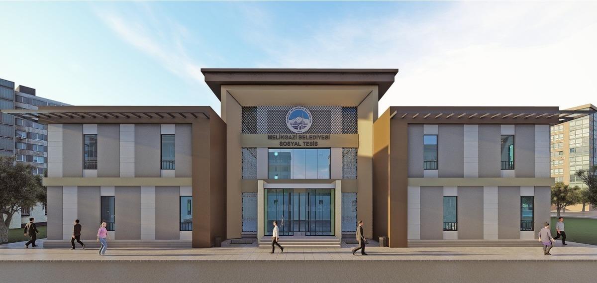 Melikgazi&rsquo;den Demokrasi Mahallesi&rsquo;ne yeni bir sosyal tesis