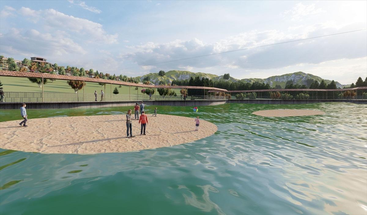 Erzurum'daki doğa harikası "y&uuml;zen adalar" turizme kazandırılıyor