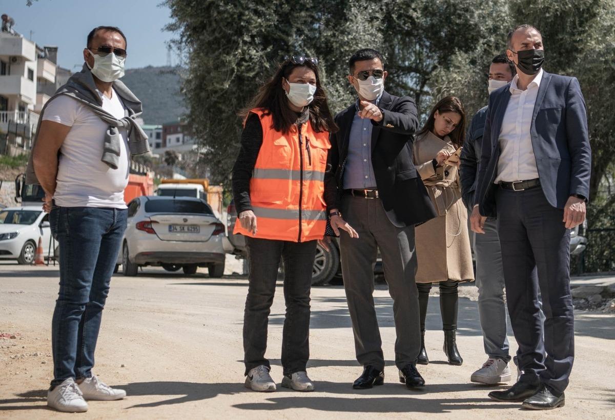 Enver Reis Caddesi&rsquo;nde alt ve &uuml;st yap &ccedil;alışmalarında sona gelindi